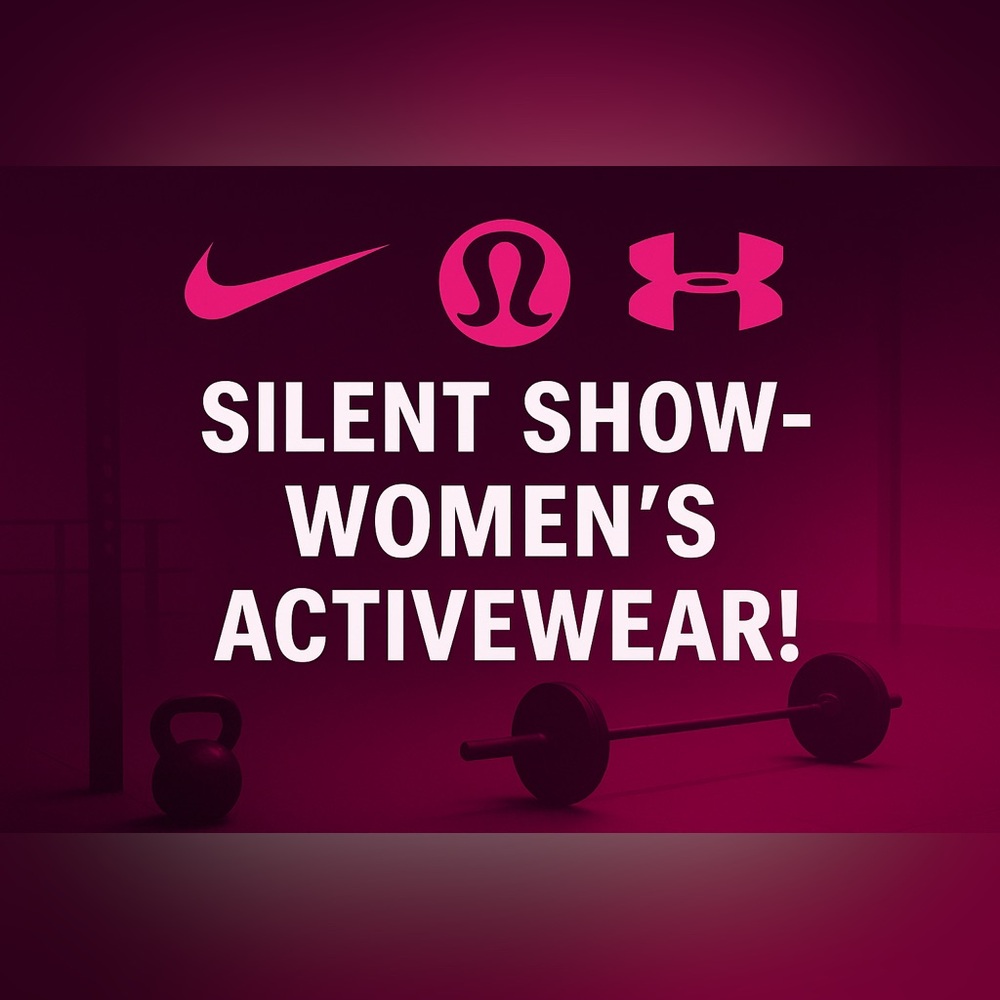 Silent Show - Women’s Activewear. Join Me 🫶🏻